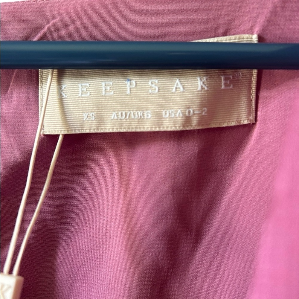 Keepsake The Label Chesire Playsuit Dress Mulberry Sz NEW - Picture 5 of 5